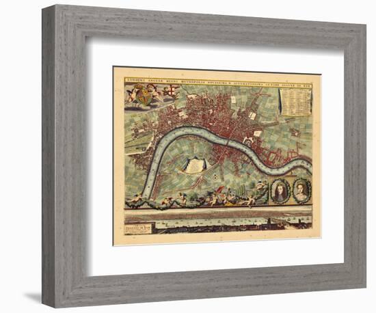 1690, London, England, United Kingdom-null-Framed Giclee Print