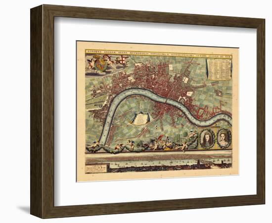 1690, London, England, United Kingdom-null-Framed Giclee Print