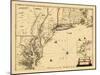 1690, New England, Connecticut, Maine, Massachusetts, New Hampshire, New Jersey, New York-null-Mounted Giclee Print
