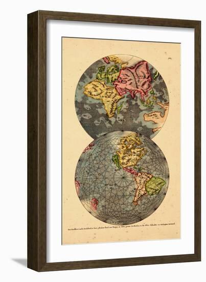 1690, World-null-Framed Giclee Print