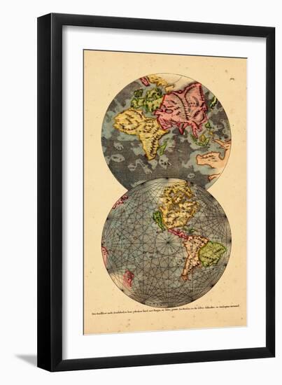 1690, World-null-Framed Giclee Print