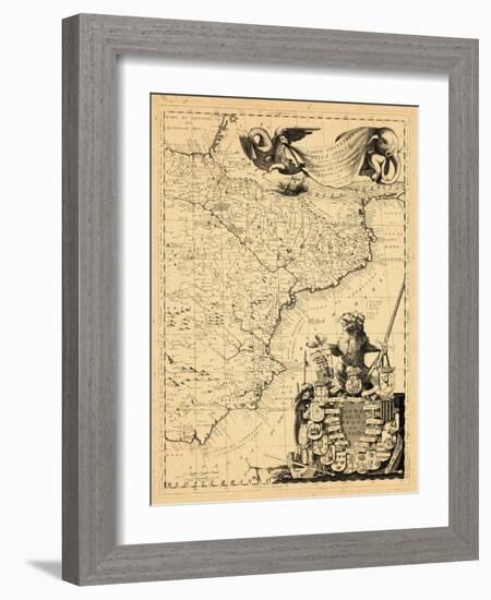 1691, Spain-null-Framed Giclee Print