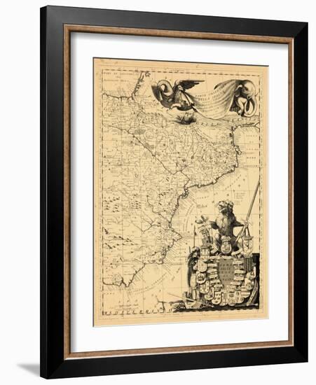 1691, Spain-null-Framed Giclee Print