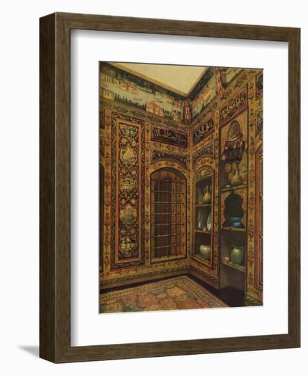 16th-17th Century Old Panelled Room from Damascus, 1913-Unknown-Framed Giclee Print