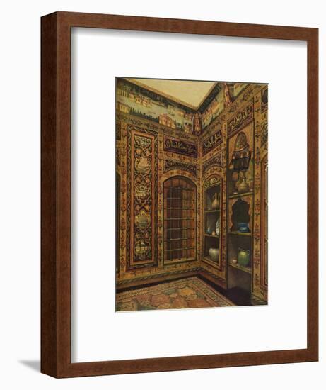 16th-17th Century Old Panelled Room from Damascus, 1913-Unknown-Framed Giclee Print