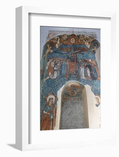 16th Century Frescoes, Church of San Bernadino De Siena and Convent of Sisal, Founded in 1552-Richard Maschmeyer-Framed Photographic Print