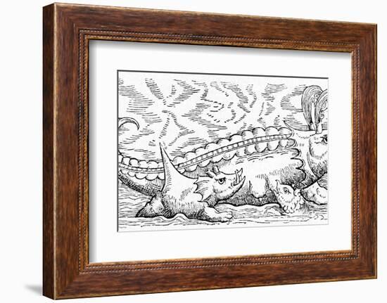 16th Century German Woodcut Print-CCI Archives-Framed Photographic Print