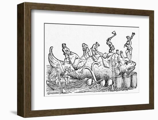 16th Century German Woodcut Print-CCI Archives-Framed Photographic Print