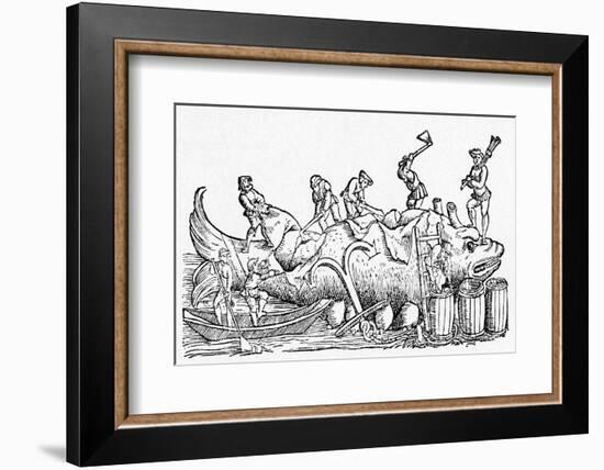 16th Century German Woodcut Print-CCI Archives-Framed Photographic Print