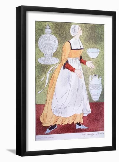 16Th Century Nurse-Warja Honegger-Lavater-Framed Art Print