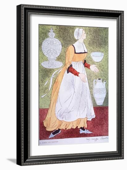 16Th Century Nurse-Warja Honegger-Lavater-Framed Art Print