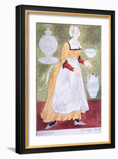 16Th Century Nurse-Warja Honegger-Lavater-Framed Art Print