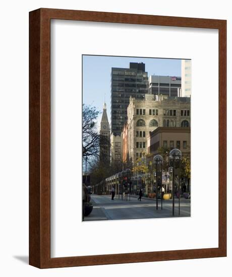 16th Street Mall, Denver, Colorado, USA-Ethel Davies-Framed Photographic Print