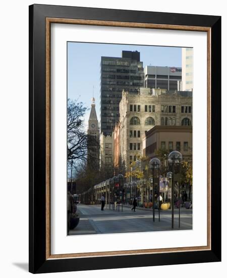 16th Street Mall, Denver, Colorado, USA-Ethel Davies-Framed Photographic Print