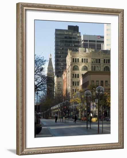 16th Street Mall, Denver, Colorado, USA-Ethel Davies-Framed Photographic Print