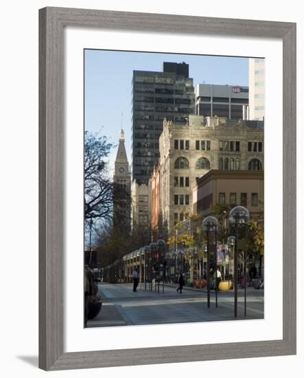 16th Street Mall, Denver, Colorado, USA-Ethel Davies-Framed Photographic Print