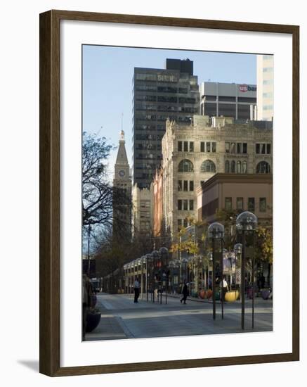 16th Street Mall, Denver, Colorado, USA-Ethel Davies-Framed Photographic Print