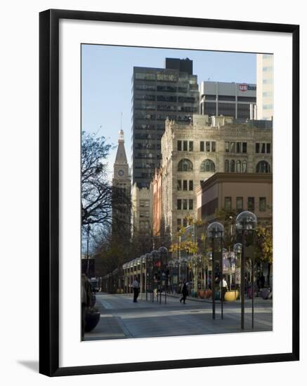 16th Street Mall, Denver, Colorado, USA-Ethel Davies-Framed Photographic Print