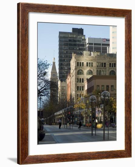 16th Street Mall, Denver, Colorado, USA-Ethel Davies-Framed Photographic Print