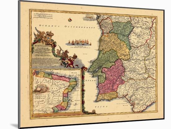 1710, Portugal-null-Mounted Giclee Print