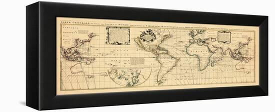 1710, World-null-Framed Premier Image Canvas