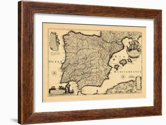 1713, Portugal, Spain-null-Framed Giclee Print