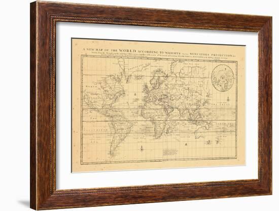 1716, World-null-Framed Giclee Print