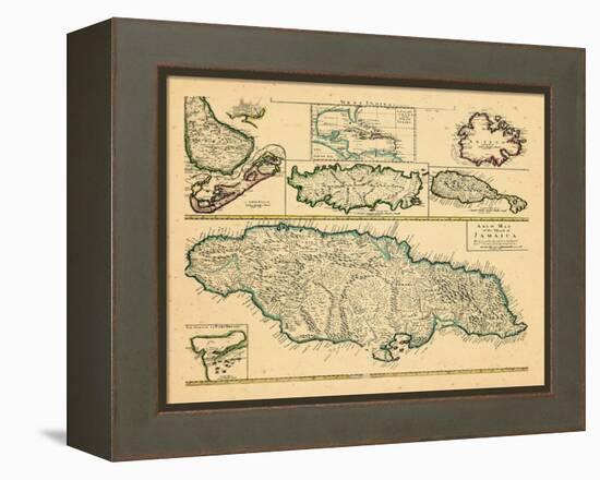 1721, Jamaica, West Indies-null-Framed Premier Image Canvas