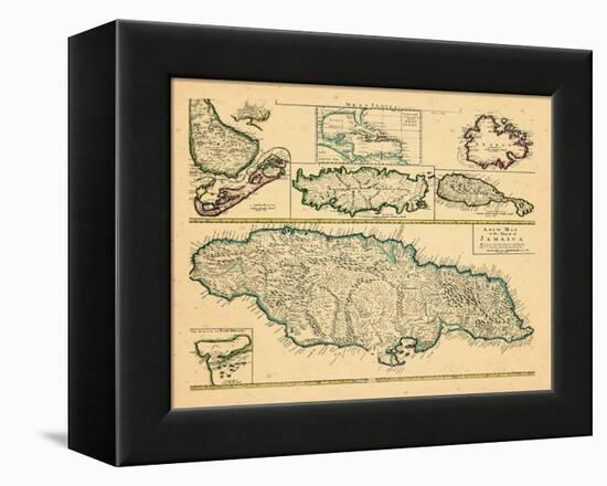 1721, Jamaica, West Indies-null-Framed Premier Image Canvas