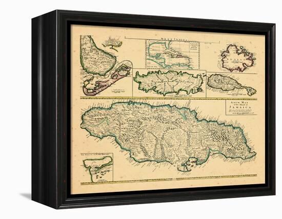 1721, Jamaica, West Indies-null-Framed Premier Image Canvas