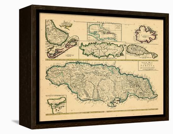 1721, Jamaica, West Indies-null-Framed Premier Image Canvas