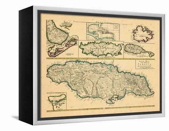 1721, Jamaica, West Indies-null-Framed Premier Image Canvas