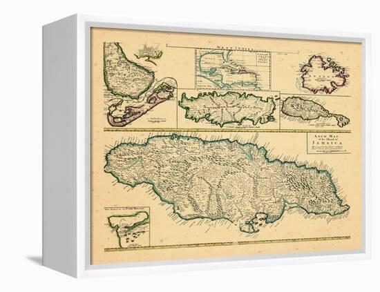 1721, Jamaica, West Indies-null-Framed Premier Image Canvas