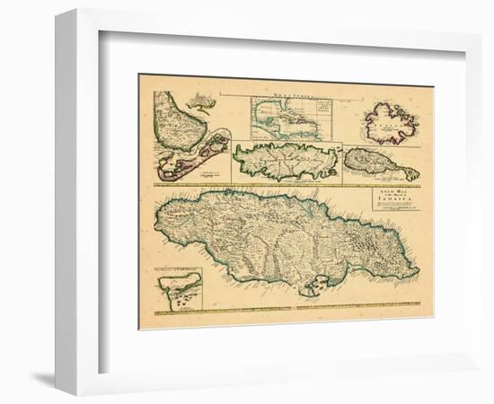 1721, Jamaica, West Indies-null-Framed Giclee Print