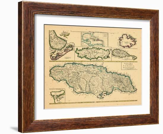 1721, Jamaica, West Indies-null-Framed Giclee Print