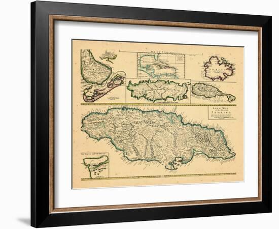 1721, Jamaica, West Indies-null-Framed Giclee Print