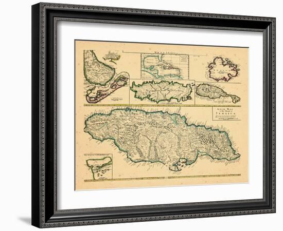 1721, Jamaica, West Indies-null-Framed Giclee Print