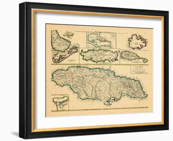 1721, Jamaica, West Indies-null-Framed Giclee Print