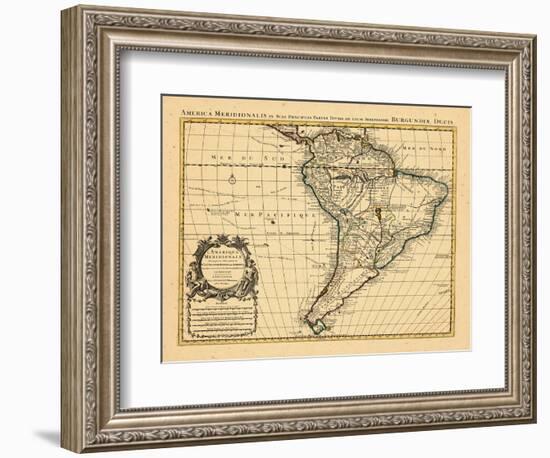 1721, South America-null-Framed Giclee Print