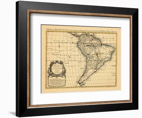 1721, South America-null-Framed Giclee Print