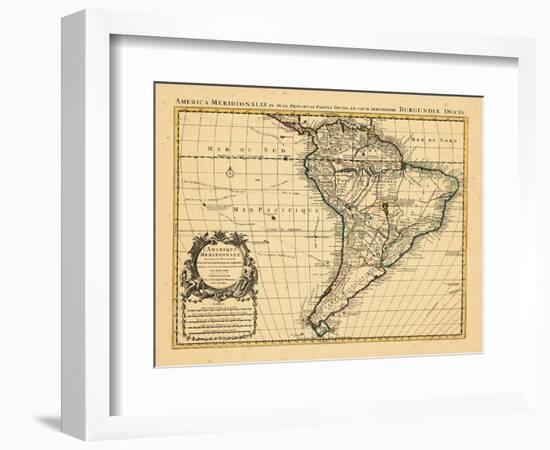 1721, South America-null-Framed Giclee Print