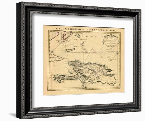 1722, Dominican Republic, Haiti-null-Framed Giclee Print