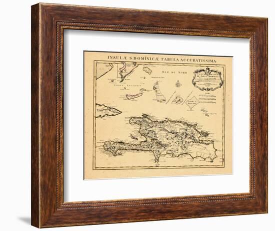 1722, Dominican Republic-null-Framed Premium Giclee Print