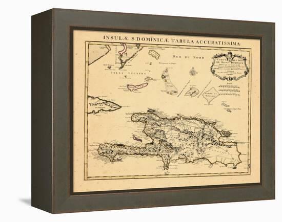 1722, Dominican Republic-null-Framed Premier Image Canvas