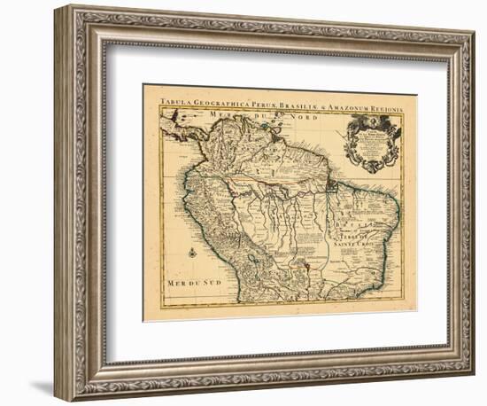 1730, Brazil, South America-null-Framed Giclee Print