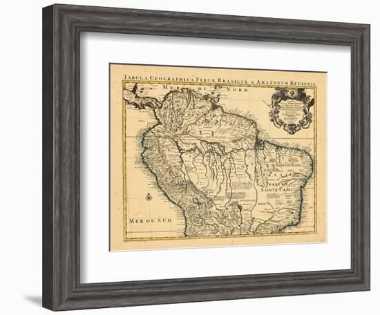 1730, Brazil, South America-null-Framed Giclee Print