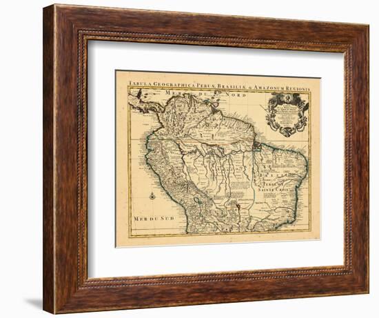 1730, Brazil, South America-null-Framed Giclee Print