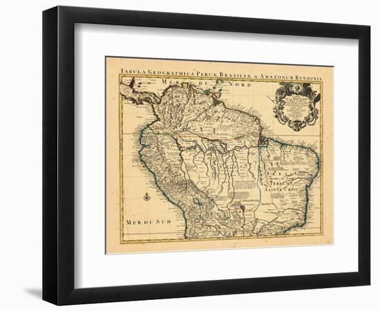 1730, Brazil, South America-null-Framed Giclee Print