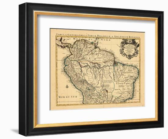 1730, Brazil, South America-null-Framed Giclee Print