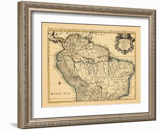 1730, Brazil, South America-null-Framed Giclee Print